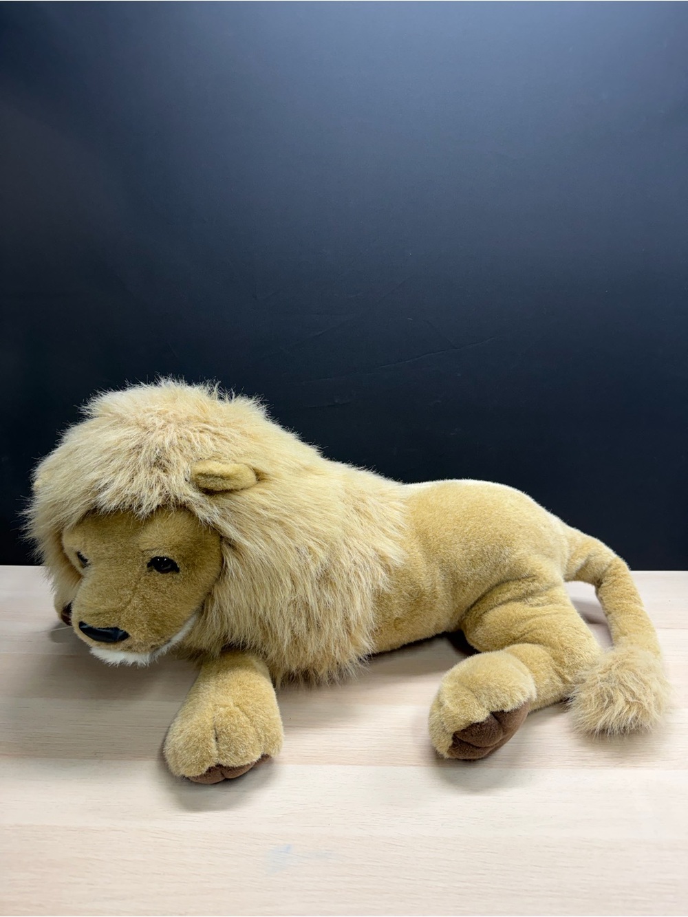 Vintage Douglas Cuddle Plush Lion RARE Animal jumbo Giant 46” Paw-Tail Tip HUGE